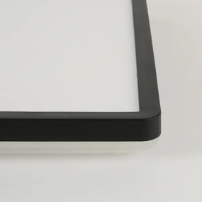 Brilagi - LED Fürdőszobai lámpa ULTRA SLIM LED/18W/230V 30x30 cm fekete IP54