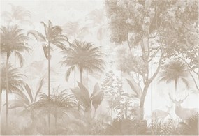 Design fotótapéta falra Flizelin Trópusi tájkép 152x104 Ragasztó