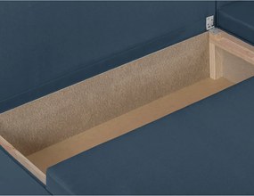 TOMI Háromszemélyes kinyitható sarokkanapé Krém