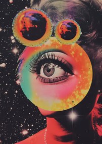 Poszter 29,7x42cm Szem az űrben