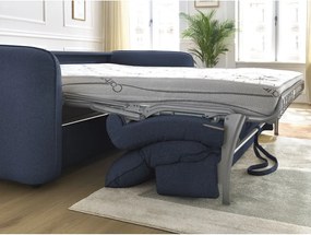 Sötétkék kanapé 236 cm Achille – Bobochic Paris