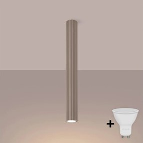 Brilagi - LED spotlámpa CRESTO 1xGU10/10W/230V 60 cm taupe