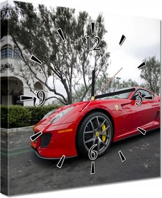 Falióra 30x30 Piros Ferarri