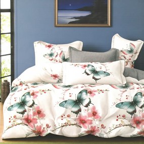 Pamut ágynemű Homa TELIAN BUTTERFLY 7 részes 140X200 cm