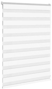 zebrafüggönnyel fehér szövetszélesség 110,9 cm poliészter