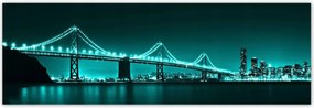 Poszterek 200x66 Türkiz kilátás híd