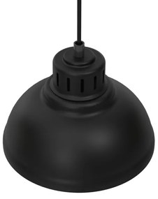 Csillár zsinóron SVEN 4xE27/15W/230V fekete/arany