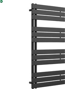 Solaro Design törölközőszárító radiátor 1200x600 mm fekete