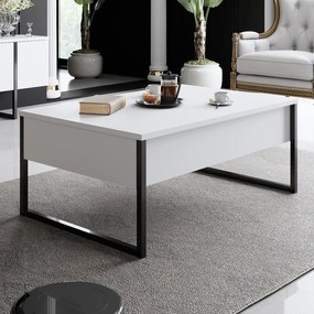 Dohányzóasztal Luxe - White, Black