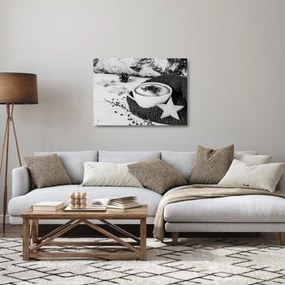 Üveg kép - Téli cappuccino (70x50 cm)