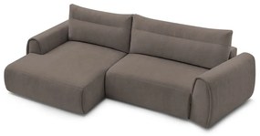 Barna sarokkanapé Aden – Bobochic Paris