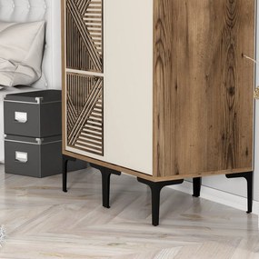 Kumsal PS - Walnut, Cream