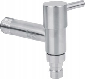 G1/2 Ezüst Színű Réz Falra Szerelhető Egykaros Csap