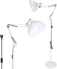 Brilagi - Rugalmas állólámpa TASKER 1xE27/60W/230V 157 cm fehér
