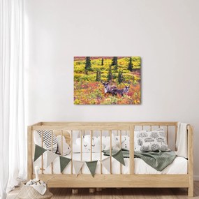 Kép - Caribou, Alaszka (70x50 cm)
