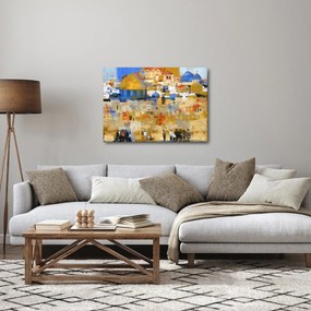 Kép - siratófal, Jerusalem, Israel (70x50 cm)
