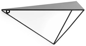 Fekete fém fali polc Upp – Kave Home