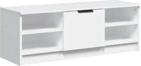 vidaXL fehér szerelt fa TV-szekrény 102 x 35,5 x 36,5 cm