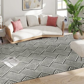 HOMCOM Nappali Szőnyeg 230 x 160 cm Rövid Szálas Mosógépben Mosható Hypoallergén Szőnyeg Nappaliba, Hálószobába, Irodába, Világos Szürke | Aosom