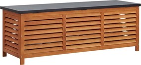 Tömör Eukaliptuszfa Kerti Tárolóláda 150 X 50 X 55 Cm