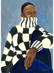 Poszter 50x70 cm Check – Hanna Peterson – The Poster Club