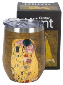 Rozsdamentes acél hőtartó termosz pohár 330 ml Klimt A Csók