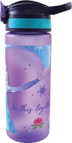 Disney Jégvarázs Modern Magic műanyag matt szívószálas kulacs 600 ml