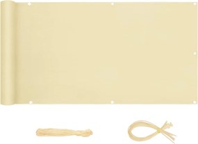 Erkélyszőnyeg Védőburkolat Bézs 90 x 300 CM