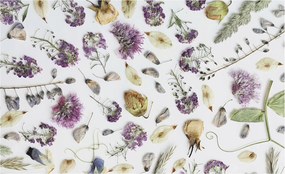 Flizelina Dekoratív Fotótapéta Hálószobába Szárított virágok 416x254 Ragasztó