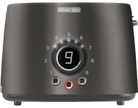 Sencor - 2 szeletes kenyérpirító 1000 W/230 V antracit