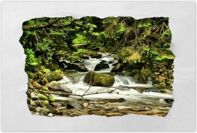 Poszterek 90x60 Patak a hegyekben