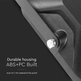 LED napelemes reflektor érzékelővel LED/30W/6,4V 4000K