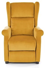 Állítható fotel RELAXA sárga