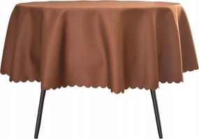 Abrosz Foltálló Kerek 150 CM Barna Csillogó Kör