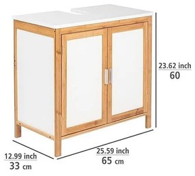 Finja bambusz fürdőszobai szekrény - Wenko