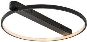 RÁBALUX 71344 BELIZA Modern LED Mennyezeti Lámpa Fekete IP20