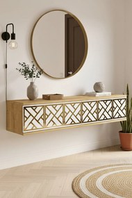 Arex 120 - Sapphire Oak, White, Gold