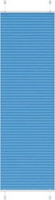 vidaXL pliszírozott redőny kék 65x200 cm Szövetszélesség 64,4 cm