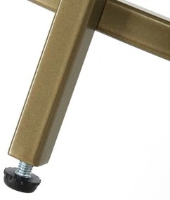 Kisasztal LYRA aranyszínű