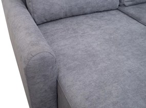 AKCIÓ világosszürke sarok ülőgarnitúra ORANGE, kétoldalas II. osztály