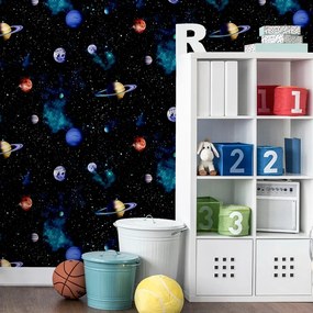 Arthouse Signature 2 Cosmos kék világűr mintás papír tapéta – 668100