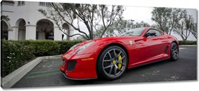 Vászonkép 100x40 Vörös Ferarri