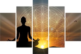 A meditáció képe (150x105 cm)