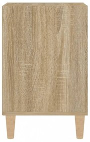 sonoma tölgyszínű szerelt fa TV-szekrény 100x35x55 cm