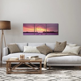 Kép - Levendula mező (órával) (90x30 cm)