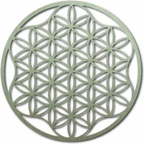 Mandala festmény a falon rétegelt lemezből, maximum 120 cm-ig