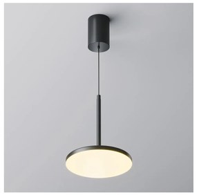Maytoni P076PL-L12W3K-B - LED Csillár zsinóron PLATO LED/12W/230V 3000K fekete