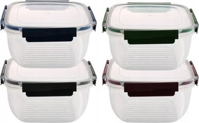 Hermetikus műanyag doboz 1,5 literes élelmiszerekhez