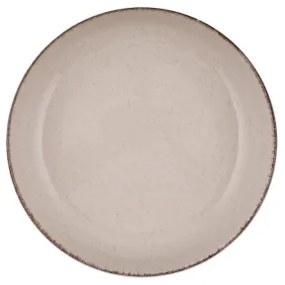 16 részes bézs porcelán étkészlet