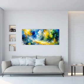 Kép - Absztrakt napos nap (120x50 cm)